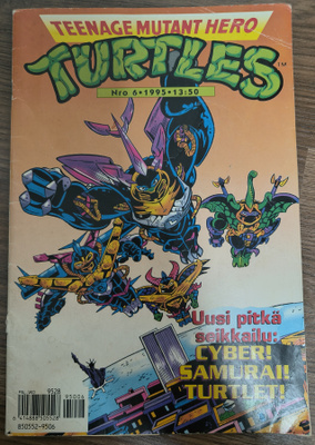 TURTLES 6/1995 (Sarjakuvamuoveissa)