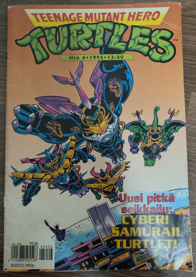 TURTLES 6/1995 (Sarjakuvamuoveissa)