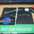 JACKY DEAN FOUNDATION - CARAVAN OF LOVE EX-/EX- 7'' - pikkukuva 1