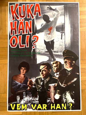 Vanha elokuvajuliste: Kuka hän oli?