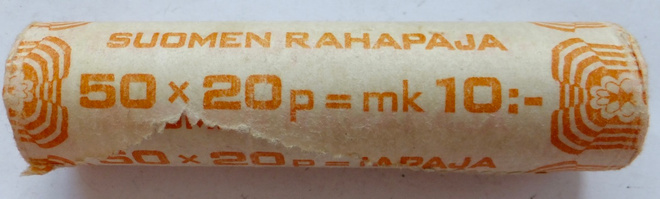 50 x 20 p 1982 Täysi Rulla