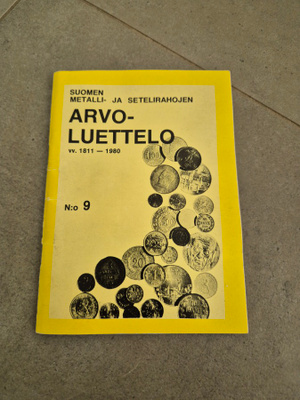 Suomen rahojen arvokuettelo