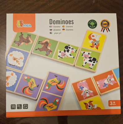 Domino eläinteemalla
