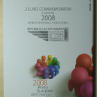 2008 SAN MARINO 2€ euro juhlaraha blisterissä - pikkukuva 3