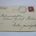 1903 Ruotsi kortti os asemapäällikkö, Koski As. - pikkukuva 1