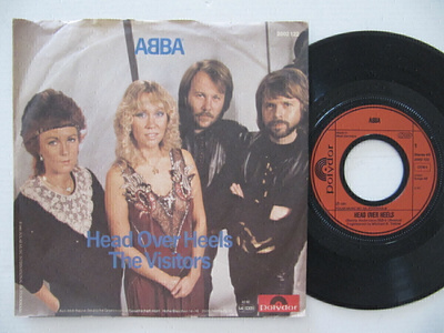 ABBA Head Over Heels / The Visitors 7" sinkku