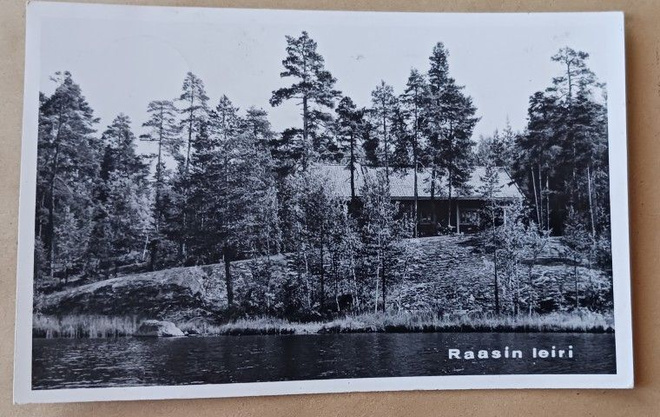 Yläne, Raasin leiri, vanh. mv valokuvapk, p. 1966