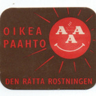 Kahvilappu AAA OIKEA PAAHTO (ruskea pohja) - pikkukuva 1