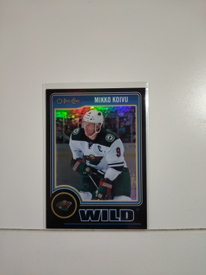2014-15 O-Pee-Chee - Black Rainbow #111 Mikko Koivu SN100