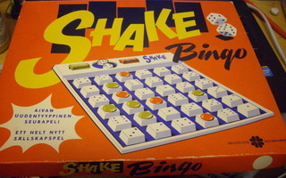 SHAKE BINGO -lautapeli  ( NELOSTUOTE ) Sis. postikulut