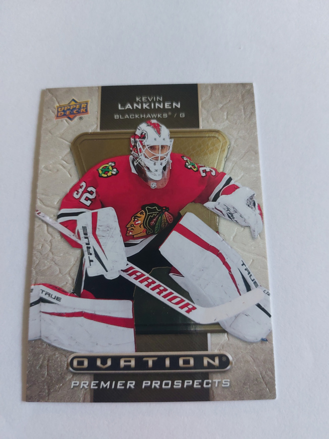 2020-21 Upper Deck Ovation #O40 Kevin Lankinen