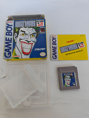 Batman Return of the Joker CIB Game Boy