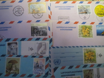 Ahvenanmaa: yhdeksän aerogrammia