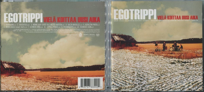 EGOTRIPPI . CD-LEVY . VIELÄ KOITTAA UUSI AIKA
