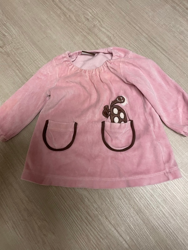 Me&i pinkki tunika koossa 62/68cm