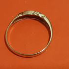 Kultasormus timantein 585 14K 17mm - pikkukuva 3