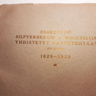 Osakeyhtiö Silfverbergin& Wecksellin hattutehtaan esitekirja - pikkukuva 1
