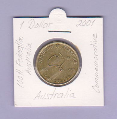 Australia 1 Dollar v.2001 KM#534 (Comm.)