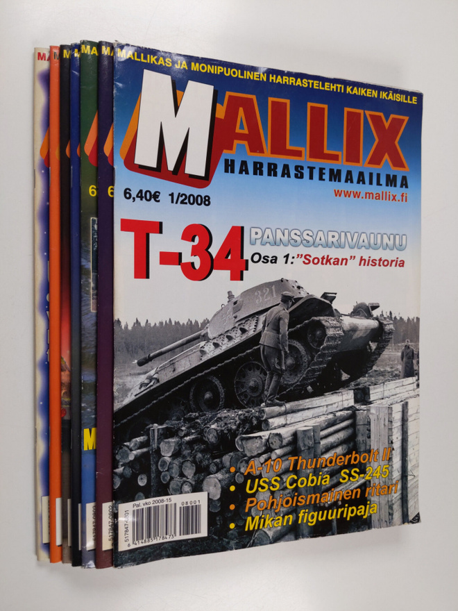Mallix - harrastemaailma vuosikerta 2008 (1-7)