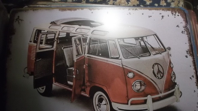 Peltikyltti Volkswagen Kleinbus Sonderbus