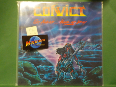 CONVICT - GO AHEAD ... MAKE MY DAY  M-/M- EU - 85 LP