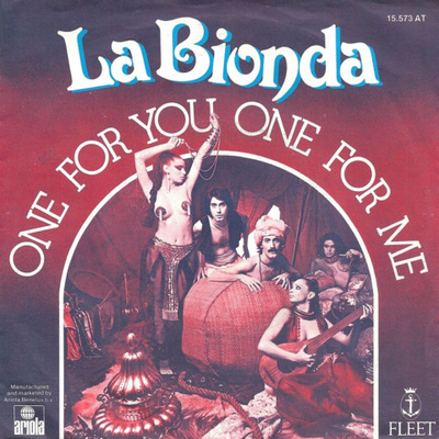 LA BIONDA: One For Yoy, One For Me / There For Me  7"