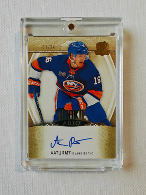Aatu Räty - 22-23 The Cup Gold Rookie Auto /24