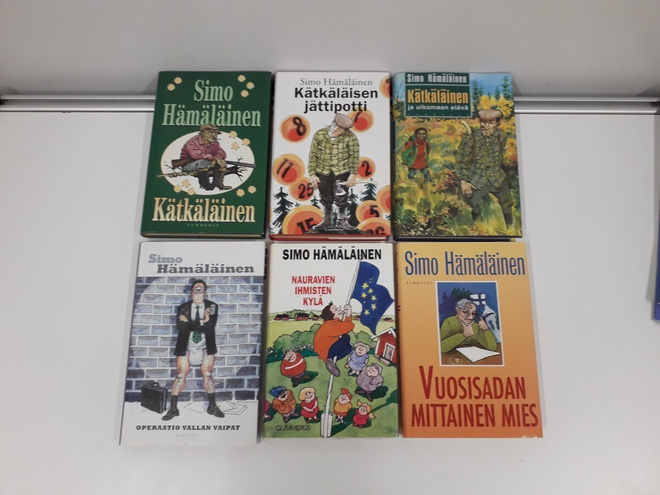 Simo Hämäläinen- kirjapaketti 6kpl yhteensä (kirja)