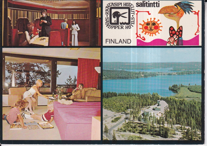Jyväskylä. Laajavuori , Hotelli Rantasipi. salitintti  ,e116