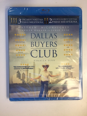 Dallas Buyers Club (Blu-ray) Matthew McConaughey (2013) UUSI