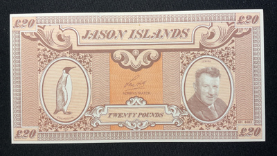 Jason Islands, Twenty Pounds jossain Argentiinan lähistöllä.