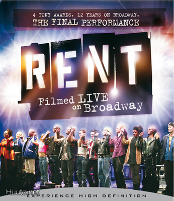 RENT: Filmed LIVE on Broadway (Blu-ray) *UUSI