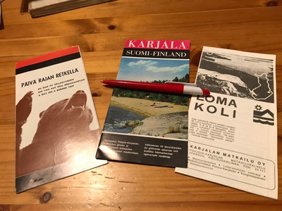 Karjalan matka-esitteet