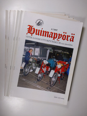 Huimapyörä 1997 : veteraanimoottoripyöräklubi ry:n jäsenl...