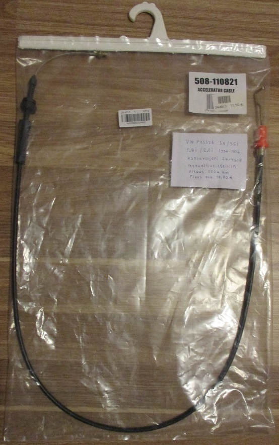 VW Passat 1.8i / 2.0i 3B / 35i 1994-1996 uusi kaasuvaijeri 1