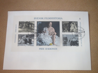 FDC Ruotsi 1981:  Svensk filmhistoria