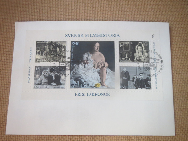 FDC Ruotsi 1981:  Svensk filmhistoria