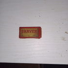 Vintage partaterä, Shavex Swedish steel 0,13mm Good shaving. - pikkukuva 1