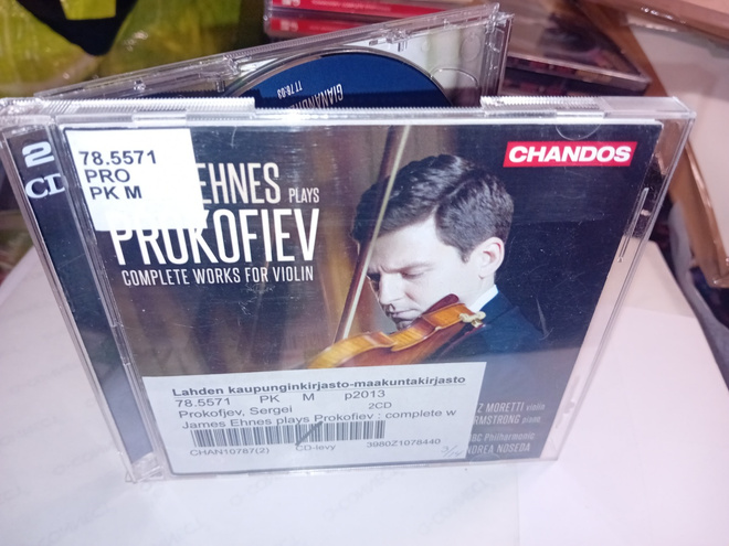 2cd James Ehnes plays Prokofiev BBC Philharmonic / Noseda