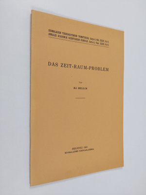 Hj Mellin : Das Zeit-Raum-Problem
