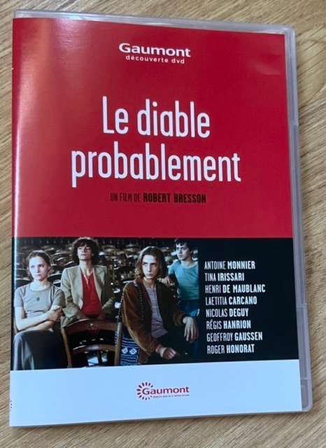 Le diable probablement DVD