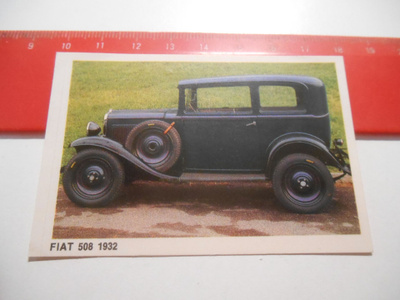 Jenkki Vanhat autot tarrakuvina # FIAT 508 1932