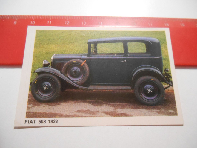 Jenkki Vanhat autot tarrakuvina # FIAT 508 1932