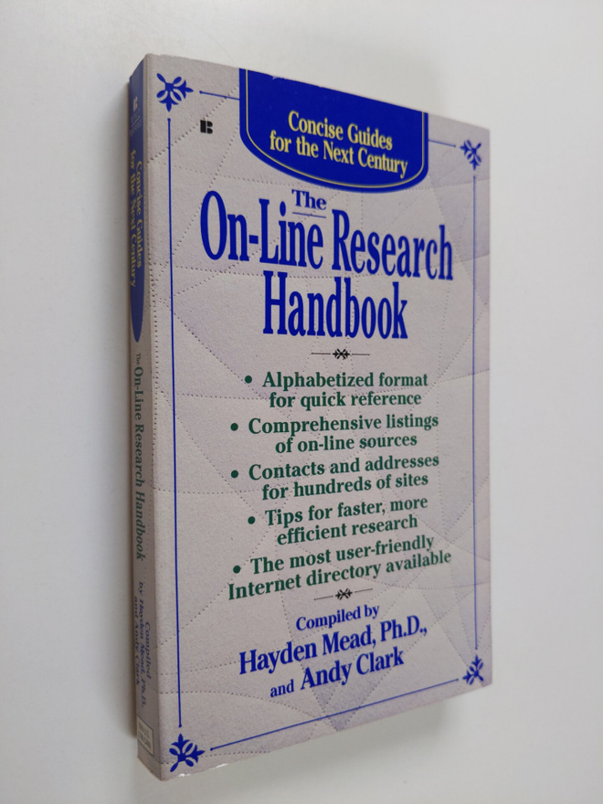 Hayden Mead : The On-line Research Handbook