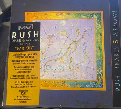 Rush: Snakes & Arrows special edition cd box