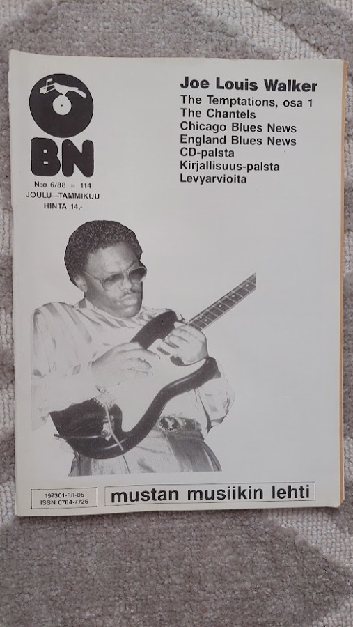 Blues News  # 114 eli 1988: 6