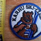 Karhu Ski-Club vintage kangasmerkki - pikkukuva 1