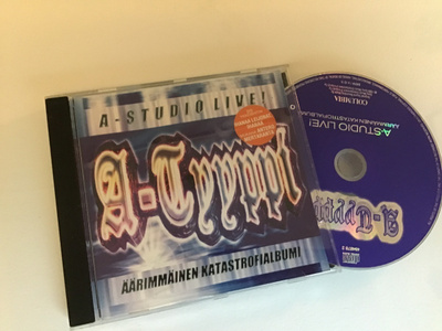 A-Tyyppi . A-studio live! CD