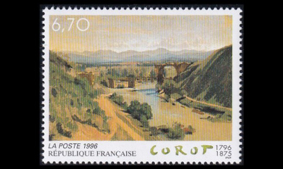 Ranska 3130 ** Taide Camille Corot (1996)