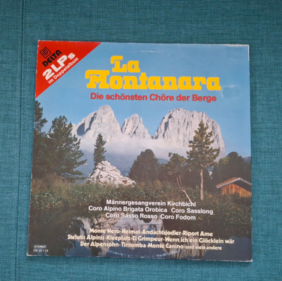 LA MONTANARA Der Schönsten Chöre der Berge DA 20119 Germany.